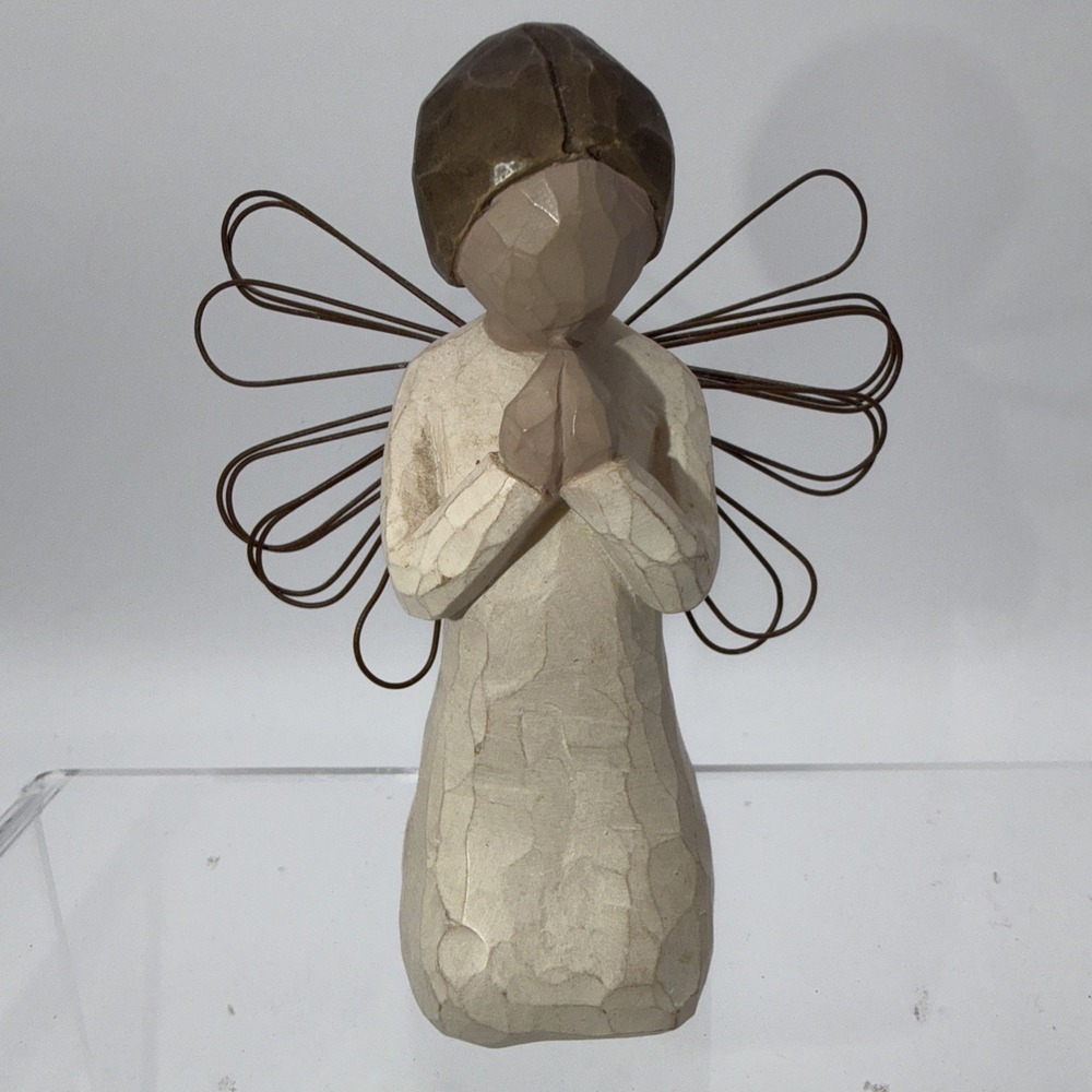 Willow Tree Susan Lordi 1999 Angel Of Prayer Figurine Home Decor Nativity